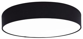 Черно LED осветително тяло за таван ø 60 cm - SULION