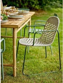 Сив градински стол метален Calana – Bloomingville