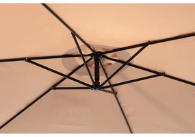 Бежов чадър без основа Bonami Essentials Happy Sun, ø 300 cm