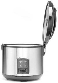 Уред за готвене на ориз в черно и сребристо – Hendi