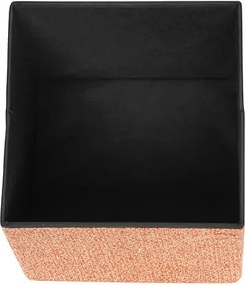 Пуф със съхранение atmosphera Oxia, Амбър, 38x38 cm