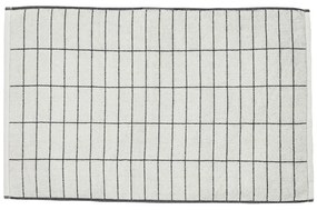 Бяла постелка за баня 50x80 cm Tile Stone - Mette Ditmer Denmark