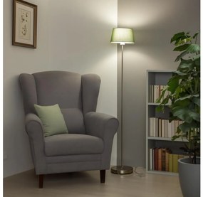 Brilagi - LED подова лампа CERIA 1xE27/40W/230V, Ø 25 см, зелена / матов хром