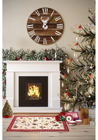 Червен килим с коледен мотив със смес от памук 50x80 cm Toy's Delight Red Christmas – Villeroy&amp;Boch