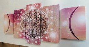 картини от 5 части – Очарователна Мандала