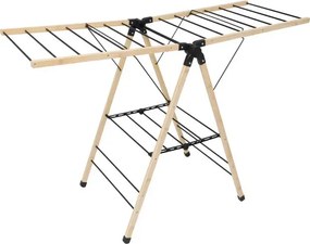 Сушилник за дрехи 5five Black Bamboo Bridge, Бамбук Черен, 13 m