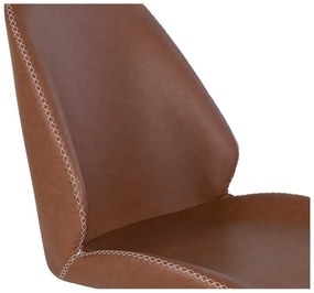 Кафяви трапезни столове в цвят коняк в комплект от 2 броя Monte - House Nordic