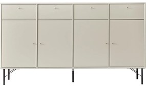 Кремав нисък скрин с чекмеджета 176x100 cm Mistral - Hammel Furniture