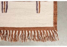 Теракотен памучен килим 200x300 cm Gambit – Dutchbone