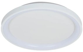 Brilagi - LED димируемо таванно осветително тяло FALCON SLIM LED/42W/230V Ø 50 см бяло + с дистанционно управление