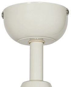 Външен вентилатор за таван бял с дървен принт 91,3 см вкл. LED димируем с дистанционно управление IP44 - Toledo