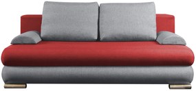 Диван-легло Рибод-Червено - Сиво