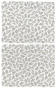 Подложки от плат с коледен мотив в комплект от 2 подложки 35x45 cm - Butter Kings