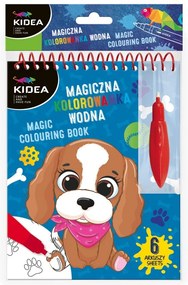 Kidea - Dogs книжка за оцветяване с вода