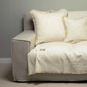 Одеяло за диван Aslanis Home Athos-Ammos-Ekrou-180 x 180 cm