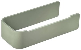 Светлозелен стенен метален държач за тоалетна хартия Ume – Zone