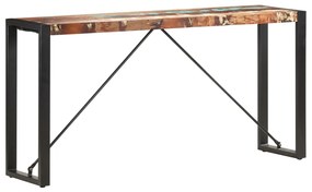 285949 vidaXL Конзолна маса, 150x35x76 см, регенерирано дърво масив