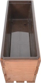 Дървена саксия за цветя 61 cm Modern – Rojaplast