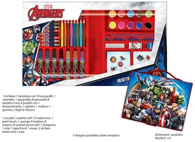 Disney - AVENGERS рисувателен комплект 52 ел.