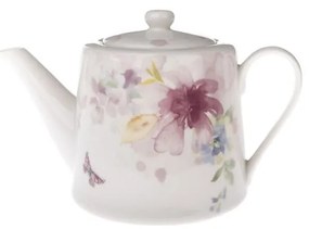 Бял порцеланов чайник 900 ml – Dakls