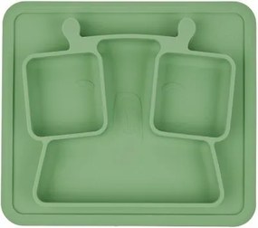 Badabulle - Силиконова чиния с отделения В005215