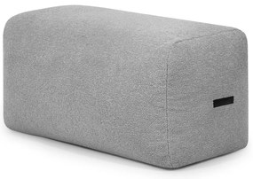 Светлосив пуф от букле Plus 100 Lounge – SLOWDOWN