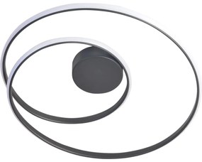 LED Плафониера ZEFIRA LED/40W/230V 4000K Ø 50 см антрацит