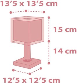 Лампа за четене Ango Koala-розов