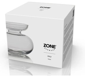 Стъклена ръчно изработена ваза (височина 9 cm) Inu – Zone