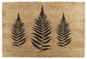 Изтривалка от кокосови влакна 40x60 cm Fern Leaf – Artsy Doormats