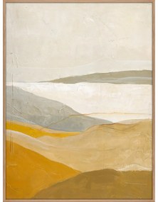 Ръчно рисувана картина 90x120 cm Yellow Field – Malerifabrikken