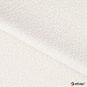 Бяло двойно легло 180x200 cm тапицирано с място за съхранение с включена подматрачна рамка Dizzle – ELTAP