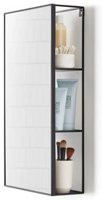 Стенно огледало с рафт 30x62 cm Cubiko - Umbra