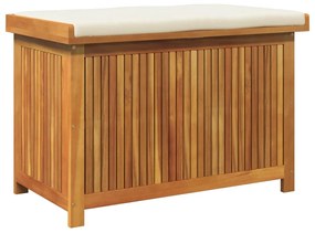 4106474 vidaXL Градинска ракла, 90x50x60,5 см, акация масив