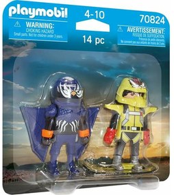 Playset Playmobil Duo Pack Air Stunt Show 70824 (14 pcs)