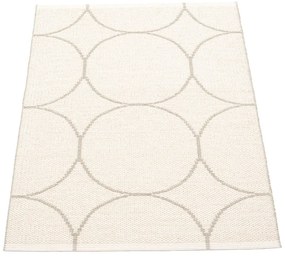 Кремав килим за открито и закрито 70x100 cm Boo Linen – Pappelina