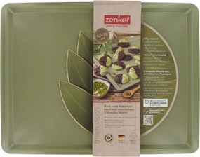 Тава за печене Zenker 7457, 42x32 см, ILAG Maximizing Green покритие, До 180C, Зелен