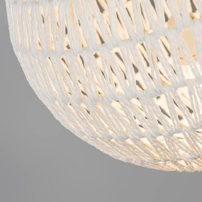 Ретро висяща лампа бяла 40 см - Lina Ball 40