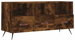 829009 vidaXL ТB шкаф, опушен дъб, 102x36x50 см, инженерно дърво