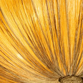 Дизайнерски таванна лампа златиста 60 см 5-светлина - Plu