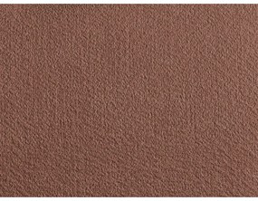 Оранжево тапицирано двойно легло с място за съхранение с включена подматрачна рамка 160x200 cm Orlane – Bobochic Paris