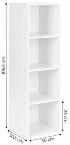 Дървена ъглова етажерка в модерен стил