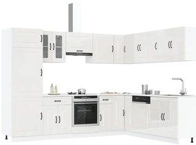 3314973 vidaXL Комплект кухненски шкафове от 14 части Kalmar, инженерно дърво