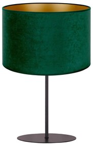 Duolla - Настолна лампа ROLLER 1xE14/15W/230V тъмнозелена/златиста
