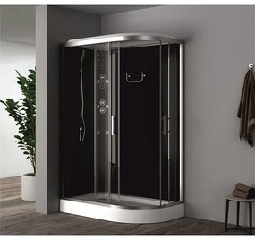Хидромасажна душ кабина ICSH 876 NEW ЛЯВА, 120x80x215см, 4мм