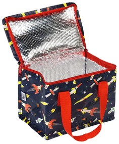 Тъмносиня охлаждаща чанта Space Age Rocket – Rex London