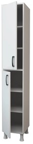 Многофункционален шкаф M1, цвят Бял