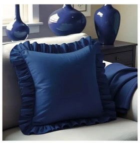 Калъфка за възглавница със смес от памук 40x40 cm Ruffled – Mila Home