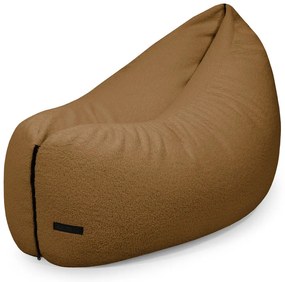 Кафяв детски пуф от букле Clip Clap 115 – SLOWDOWN