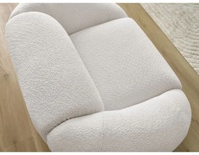 Бяло кресло от букле Tina – Bobochic Paris